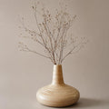 Aurora Vase – Hand-Turned Wood Decorative Vase with Sculptural Form