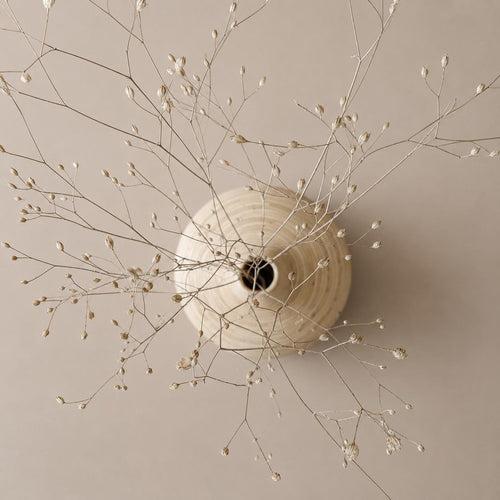 Aurora Vase – Hand-Turned Wood Decorative Vase with Sculptural Form
