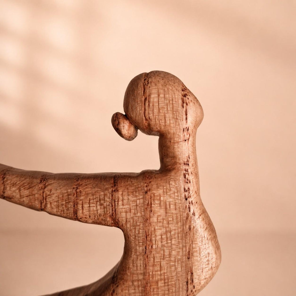 Woman in the Wind – Handmade Wooden Ballet Dancer Sculpture