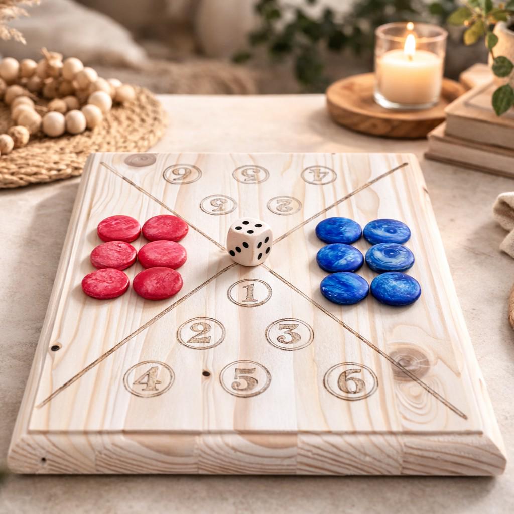 Numerical Triangle Wooden Game