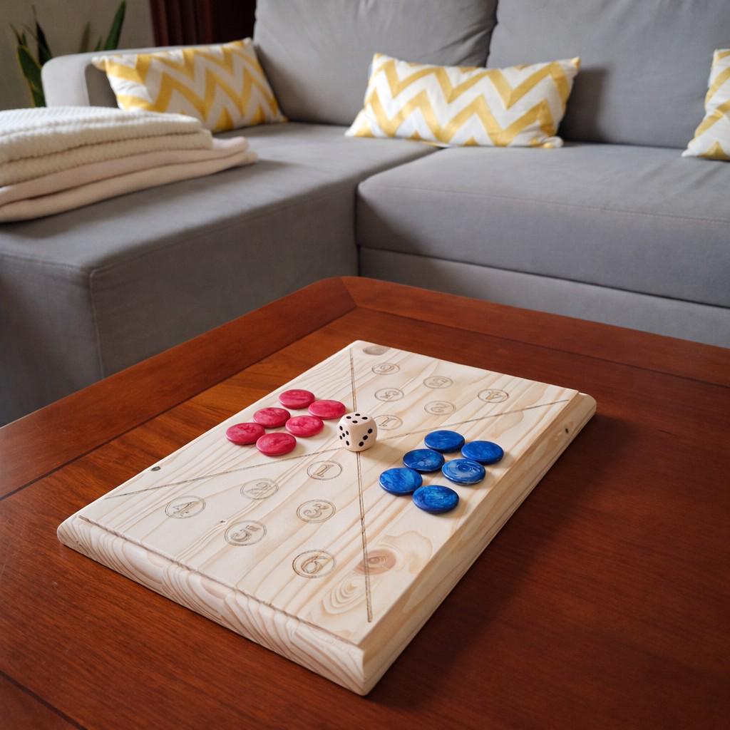 Numerical Triangle Wooden Game