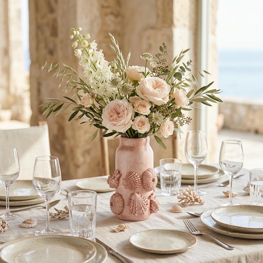 Seashell Vase
