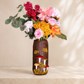 Mushroom Vase, Handmade Clay Decor