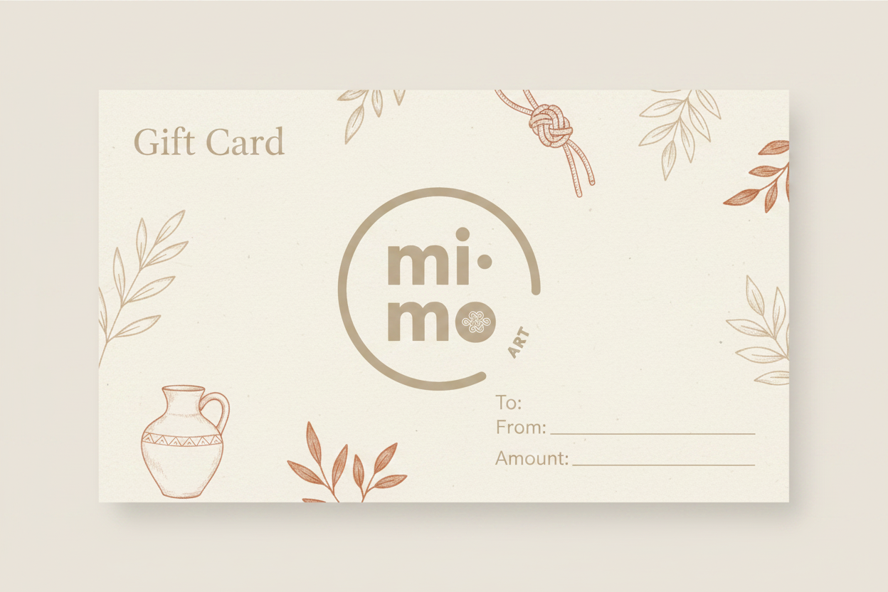 Cartão de Oferta MimoArt