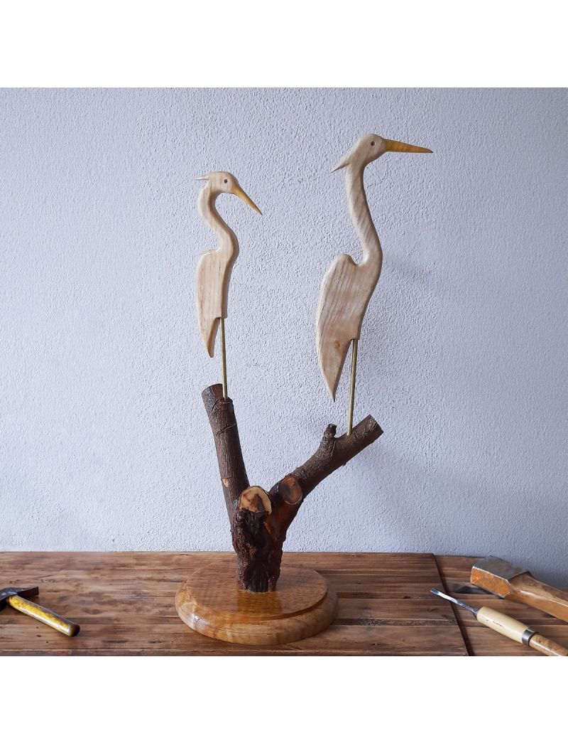 Garças em Pouso Sereno