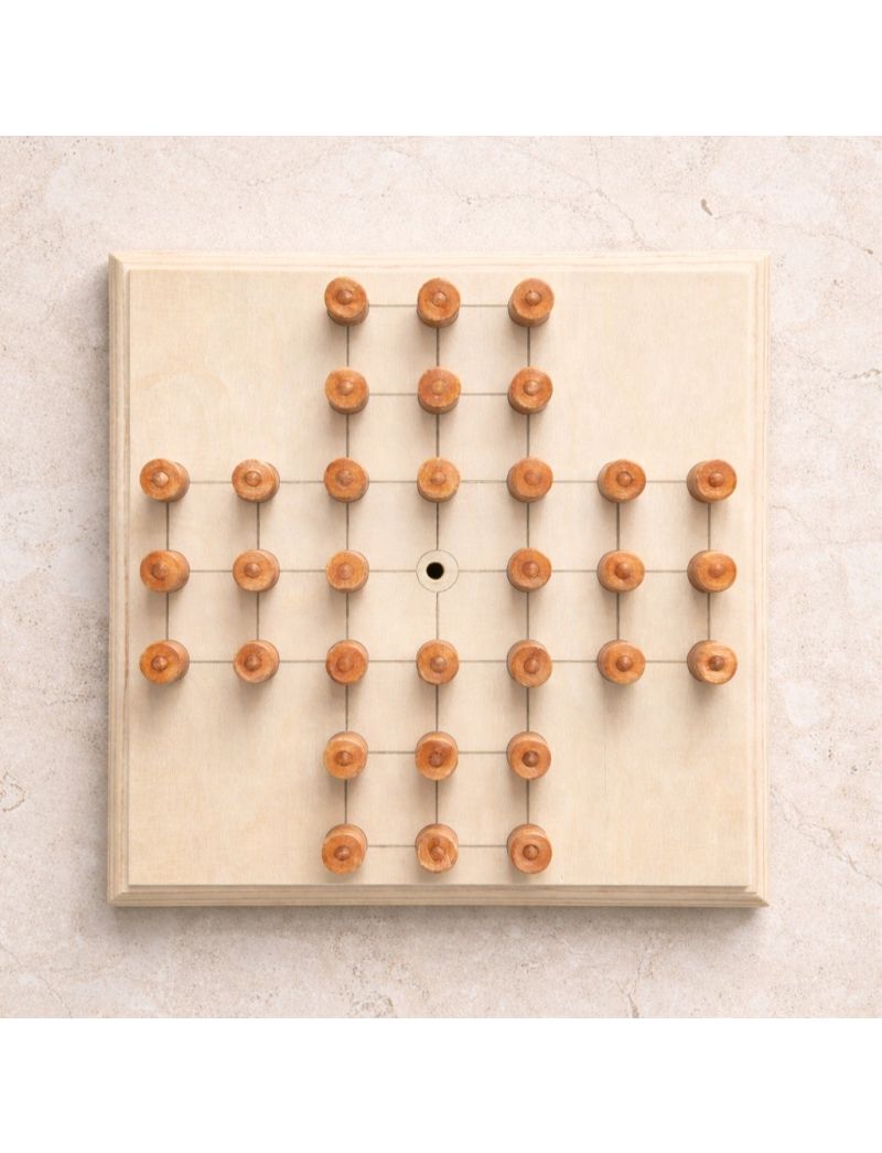 Jogo "Resta Um" em madeira