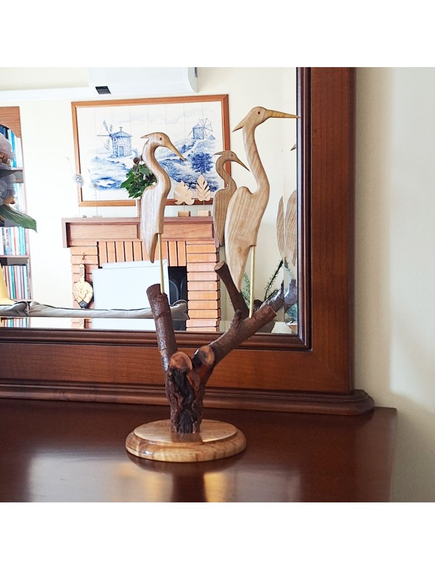 Garças em Pouso Sereno