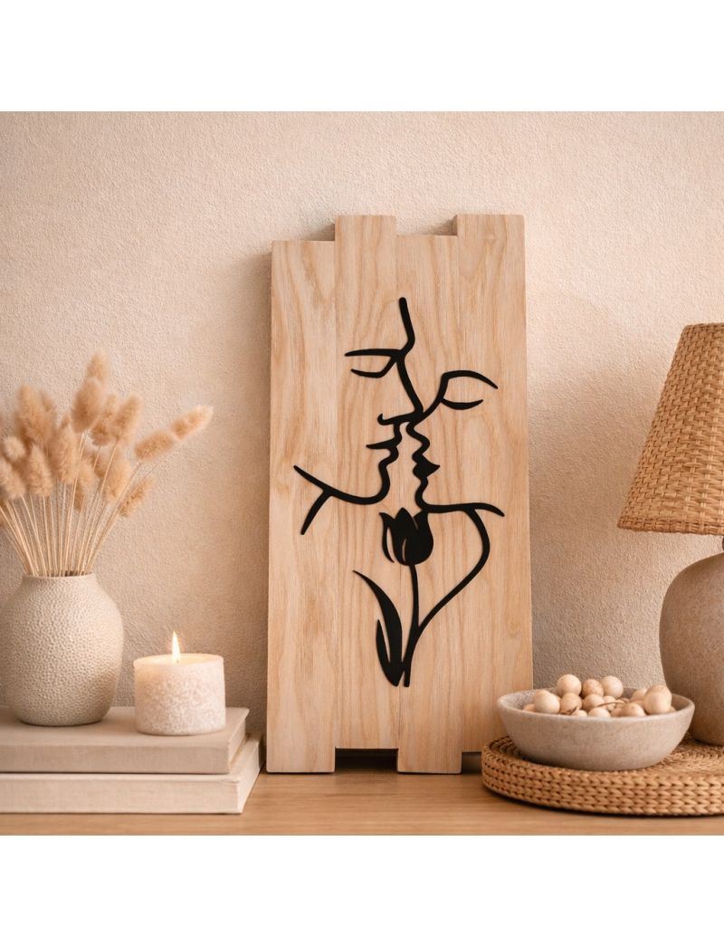 Quadro "Entre Olhares"